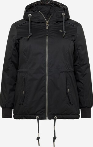 Veste fonctionnelle 'DANKA' Ragwear Plus en noir : devant