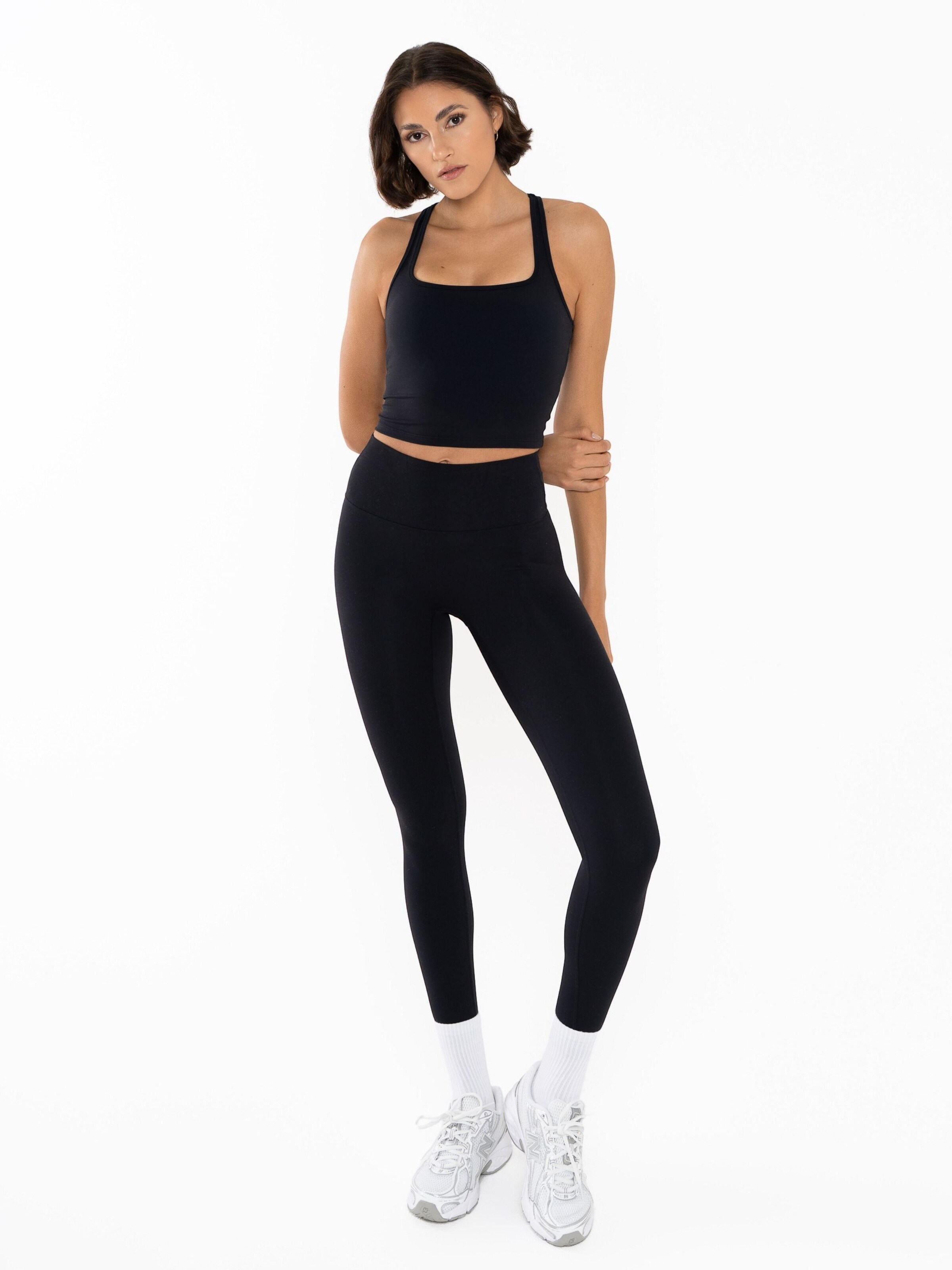 dayr - Skinny Leggings 'Essential' en negro: frente