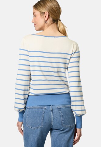 zero Pullover in Blau