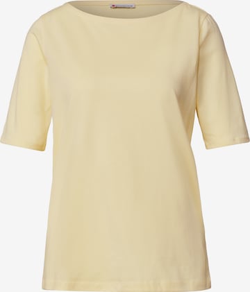 STREET ONE Shirt in Gelb: Vorderseite