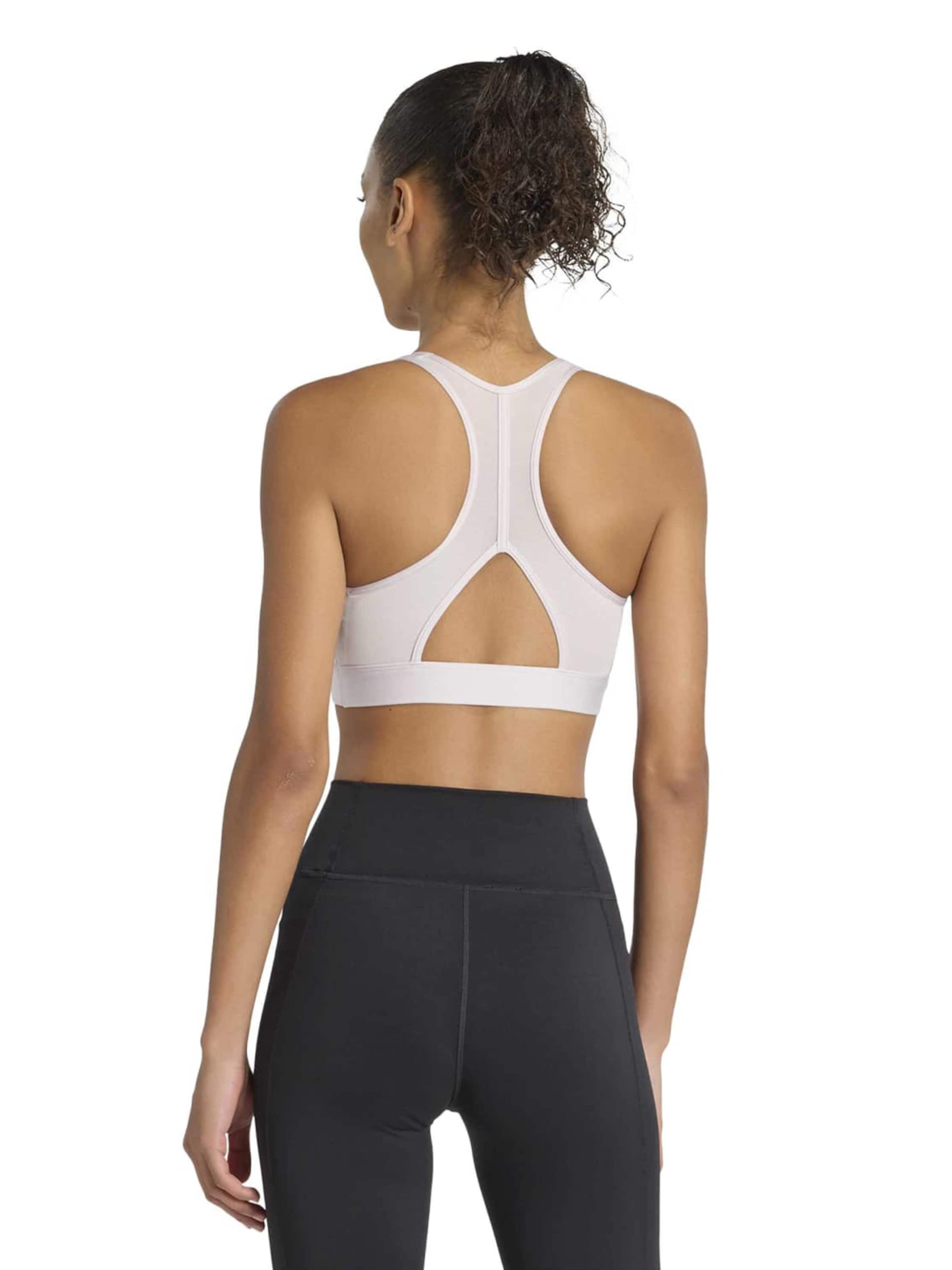 ADIDAS PERFORMANCE Бюстие Спортен сутиен 'POWER REACT' в лилав