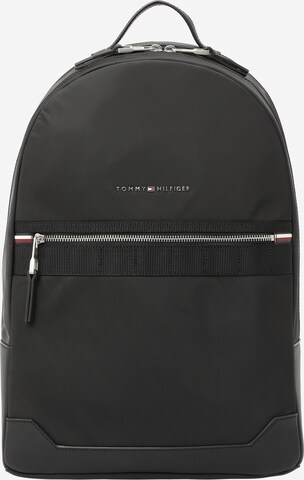 Rucsac de la TOMMY HILFIGER pe negru: față