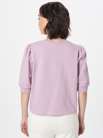 ICHI Sweatshirt 'YARLET' in Lila