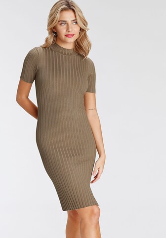 AJC Strickkleid in Beige: Vorderseite