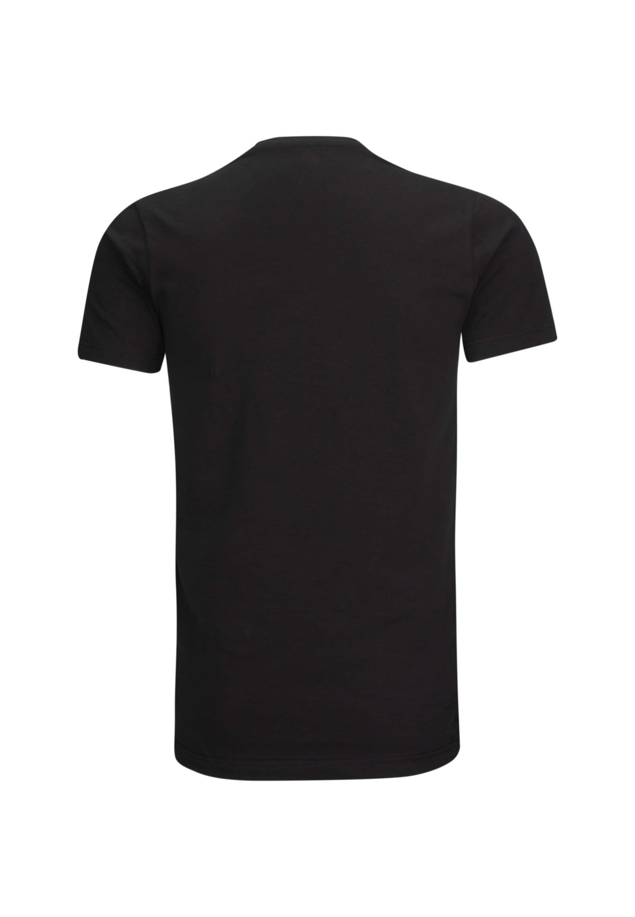 SEIDENSTICKER T-shirt 'Schwarze Rose' i svart