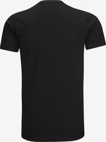 T-Shirt 'Schwarze Rose' SEIDENSTICKER en noir