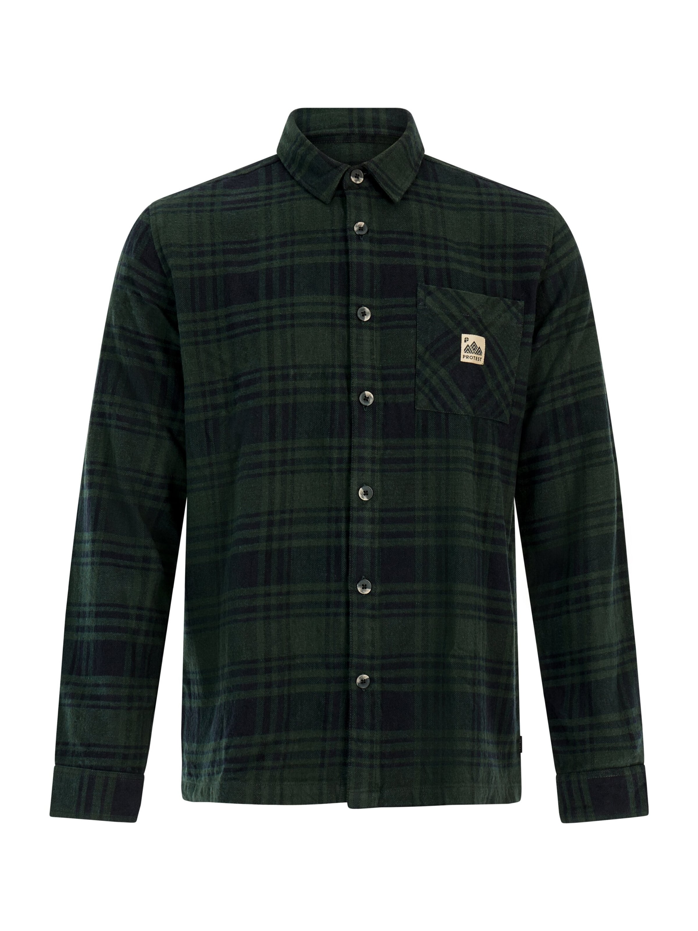 PROTEST - Camisa funcional 'Lunder' en verde: frente