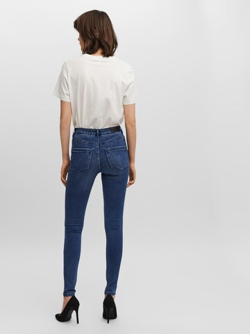 VERO MODA Skinny Jeansy 'SOPHIA' w kolorze niebieski