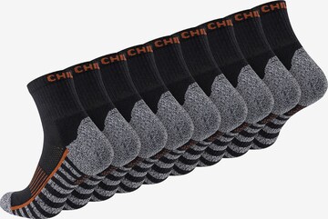 Chili Lifestyle Socken ' Chili Quarter CushionGrip ' in Schwarz