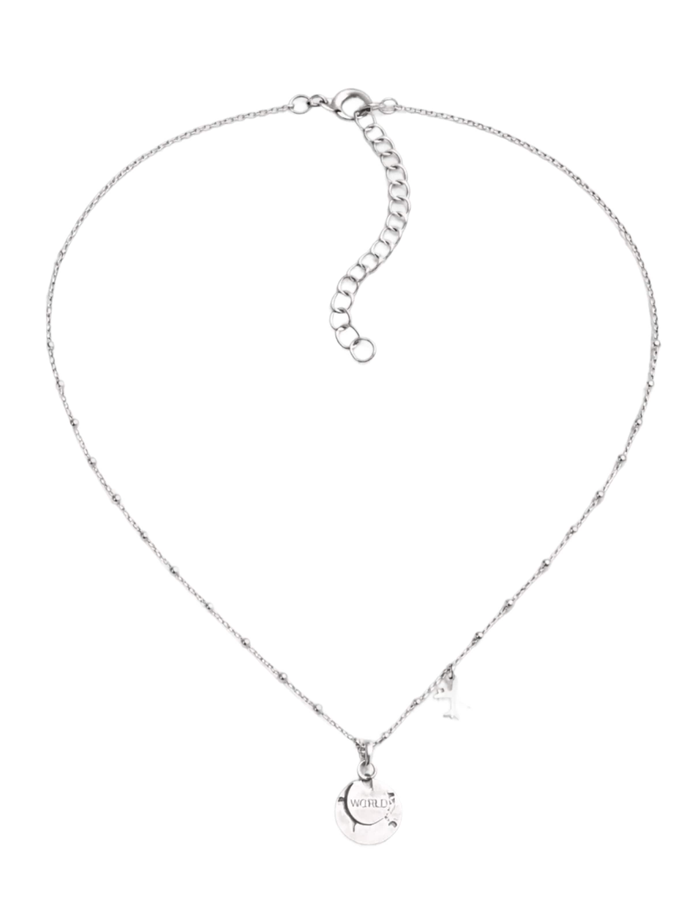 Chaîne So Chic en argent : devant