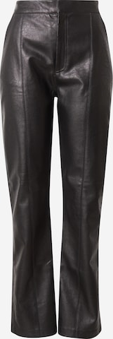 Gina Tricot Normální Kalhoty – černá: přední strana
