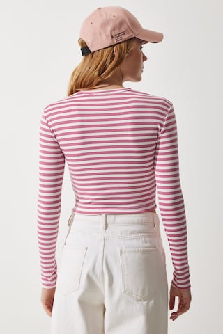 T-shirt Happiness İstanbul en rose