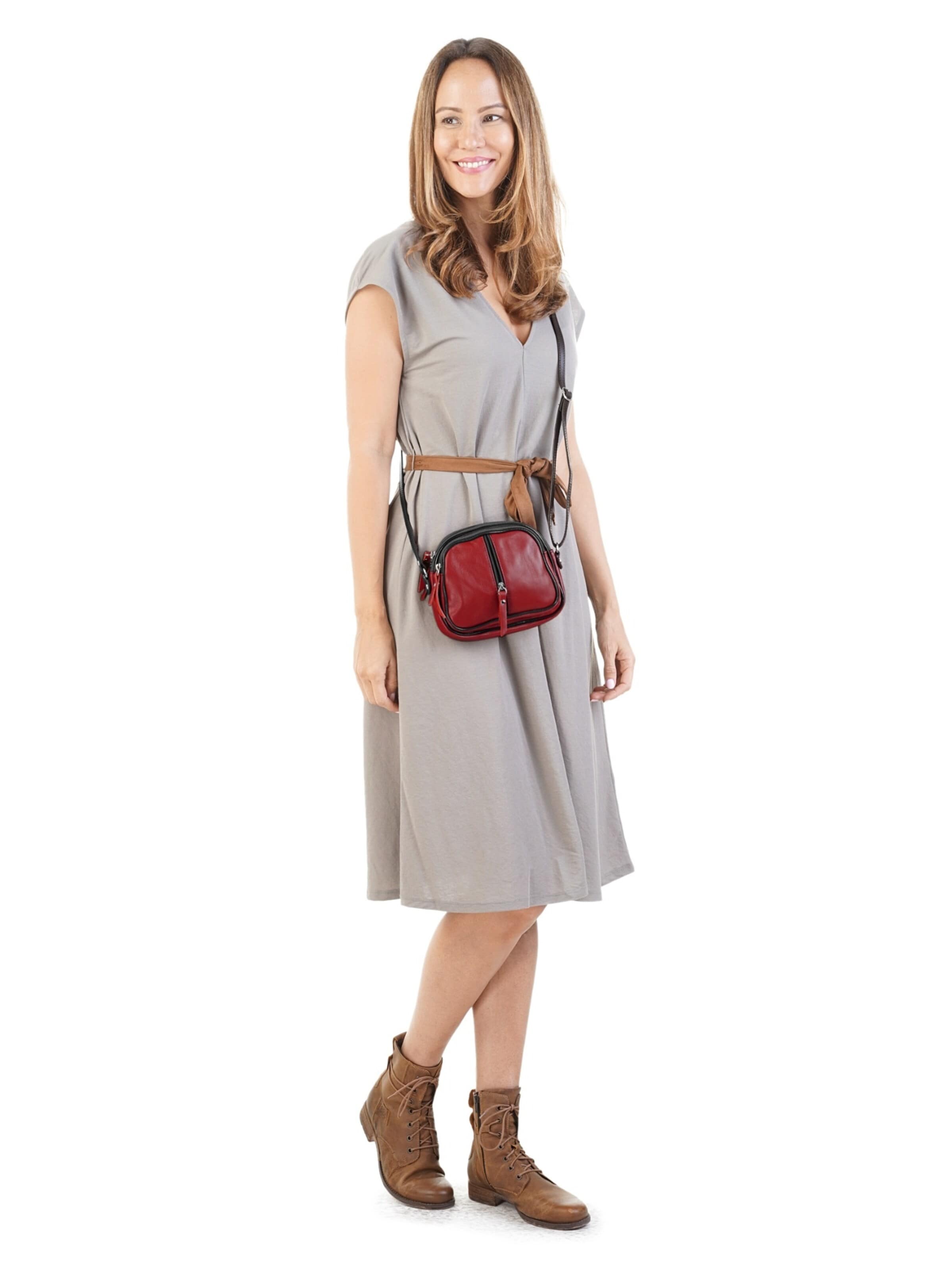 Cluty - Bolso de hombro en rojo