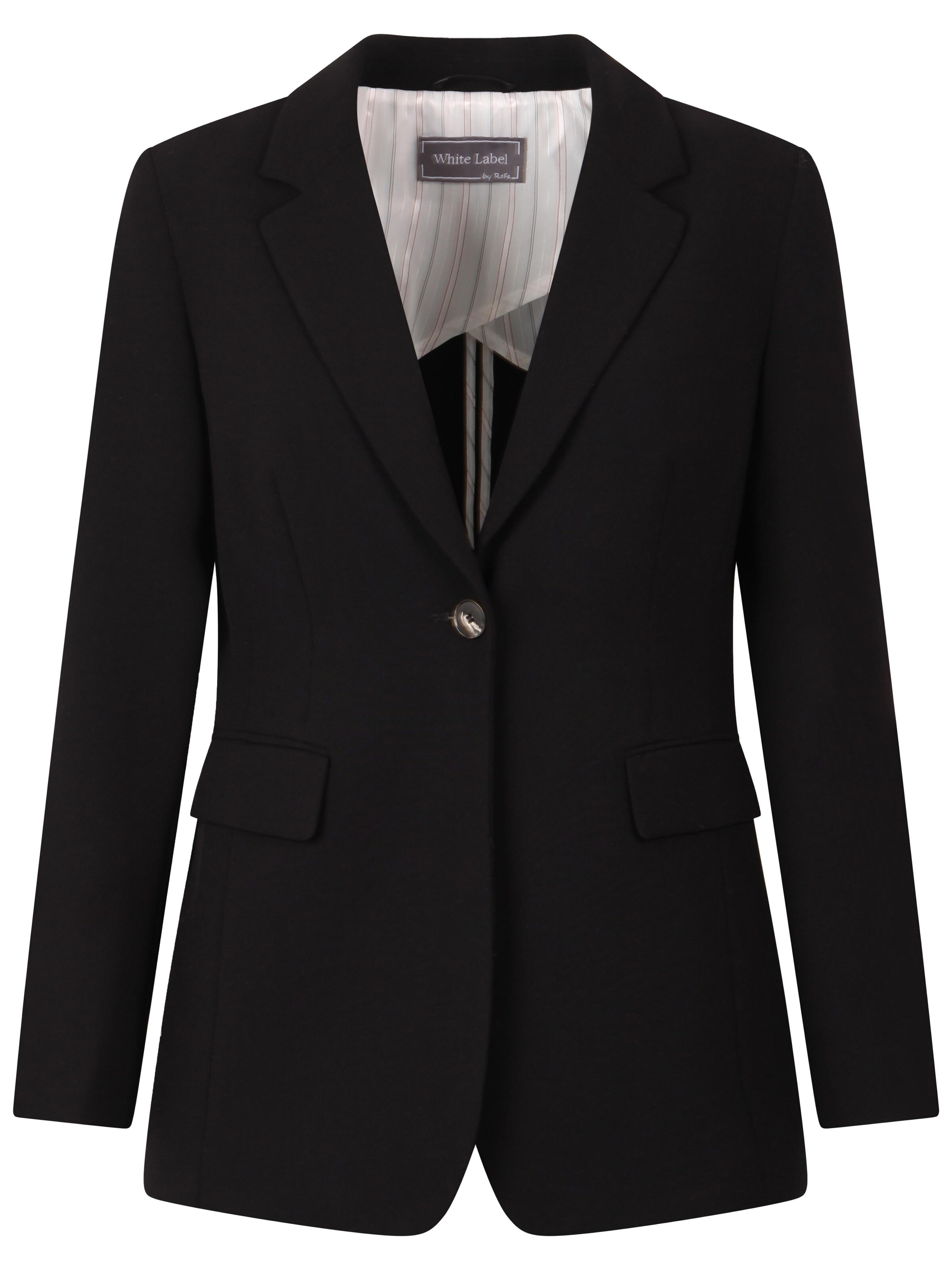 White Label by RoFa Blazer‌‌‌‌ in Schwarz: Vorderseite