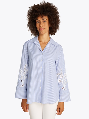 TOMMY HILFIGER Blouse in Blauw: voorkant