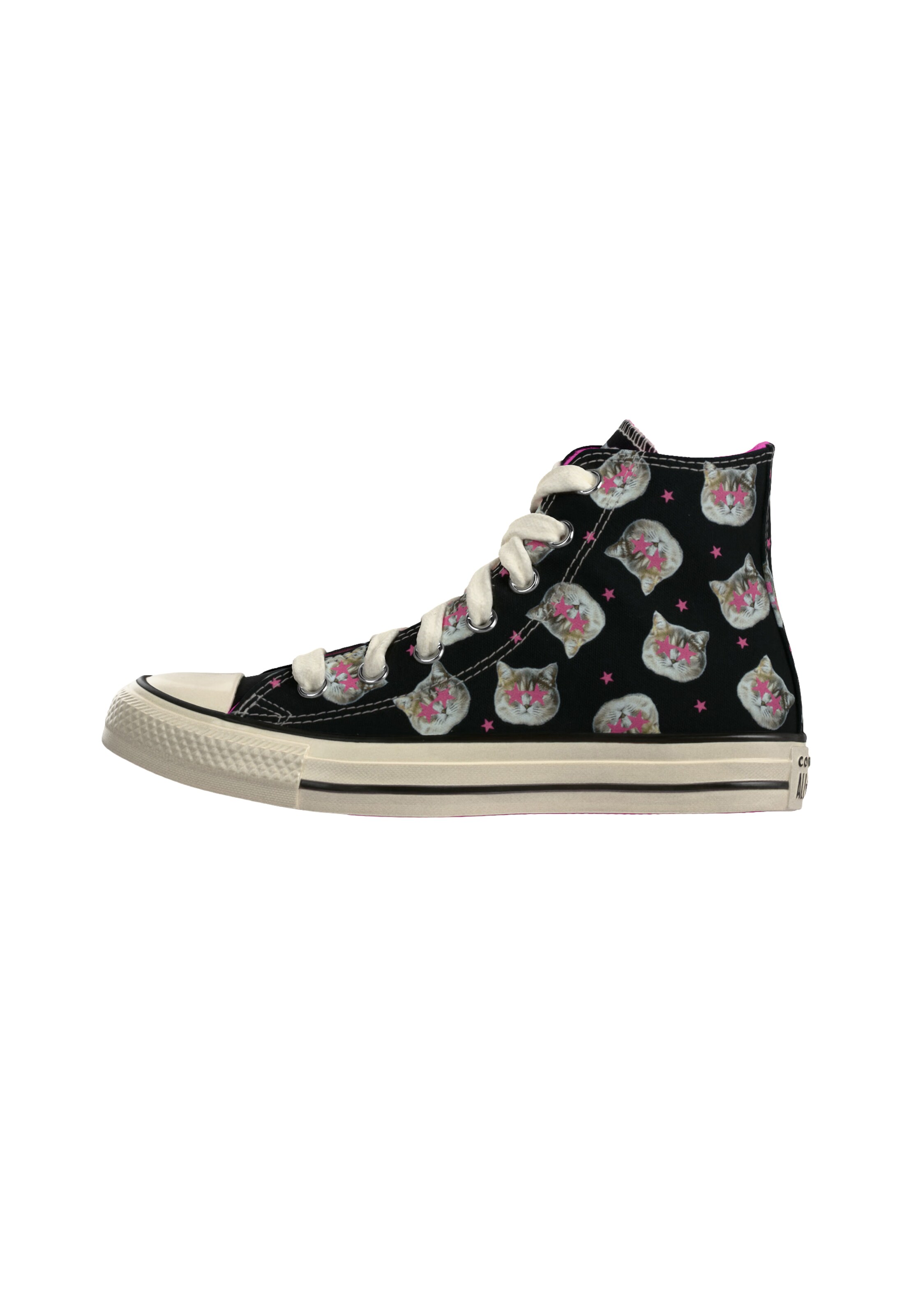 Sneaker înalt 'CTAS' de la CONVERSE pe negru: față