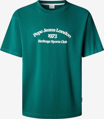 Pepe Jeans T-Shirt in Grün: Vorderseite
