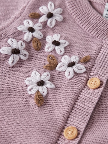 NAME IT Cardigan 'NBFRUCCA' i lilla