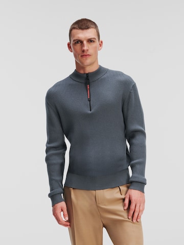 Karl Lagerfeld Pullover in Grau: predná strana