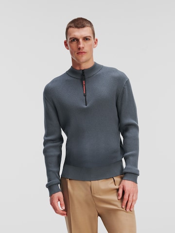Karl Lagerfeld Sweater in Grey: front