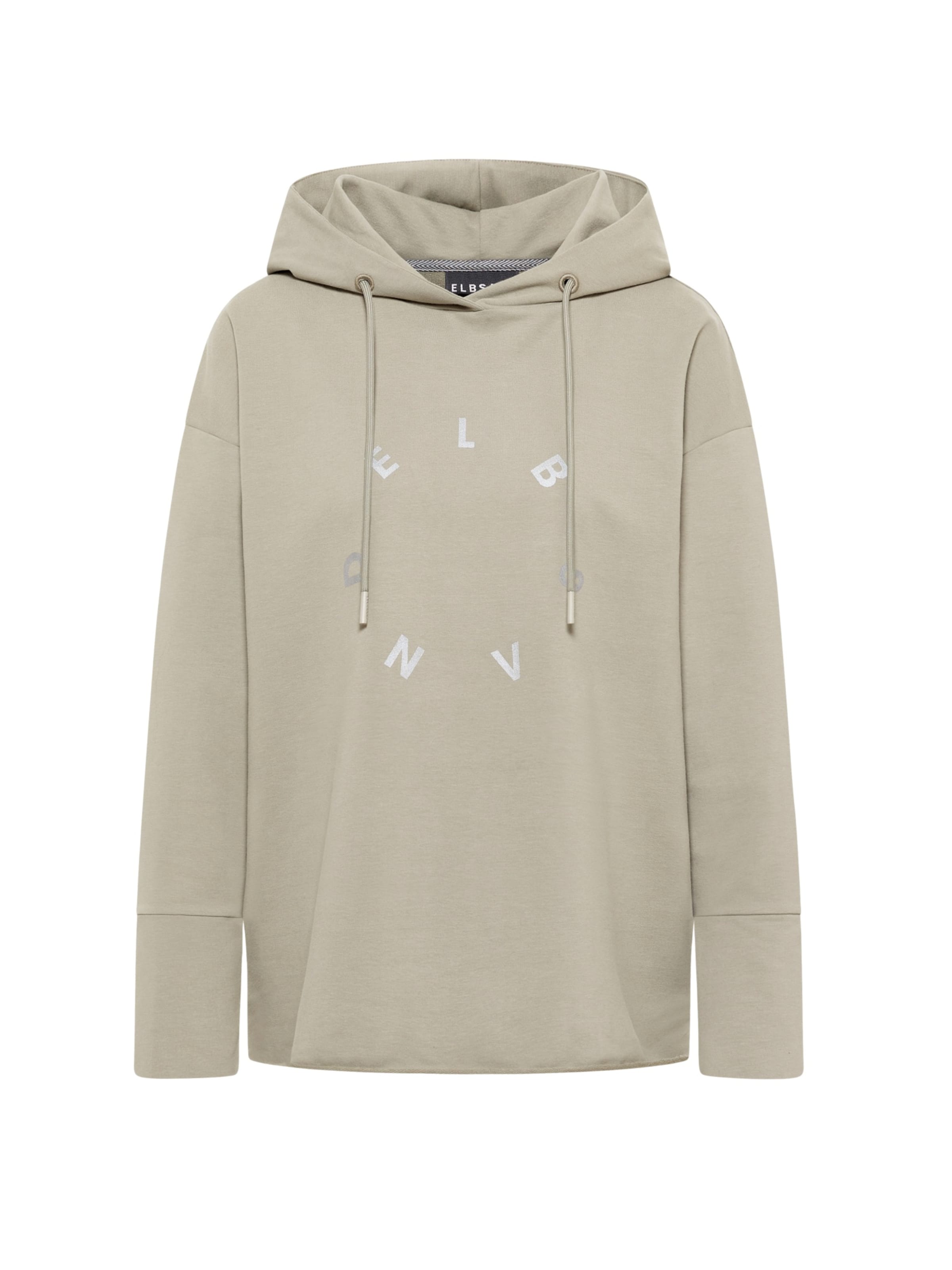 Elbsand Sweatshirt 'Daris' in Beige: voorkant