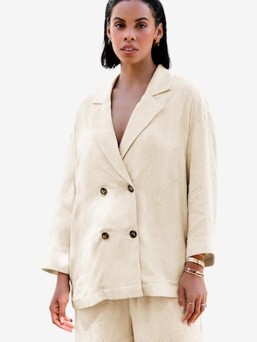 Blazer Next en beige : devant
