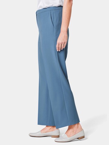 Goldner Loosefit Pantalon in Blauw