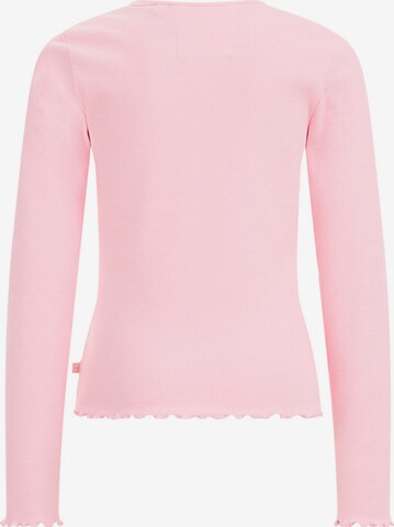 T-Shirt WE Fashion en rose