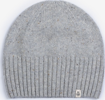 Roeckl Muts ' MERINO TWEED MÜTZE ' in Grijs: voorkant