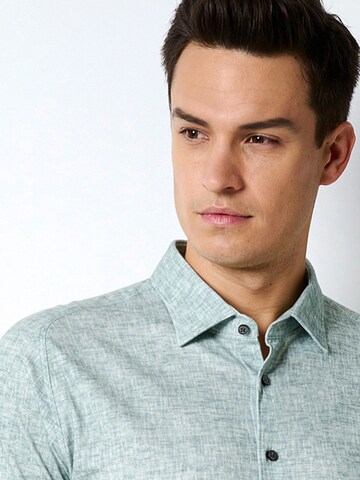 DESOTO Slim Fit Hemd in Blau