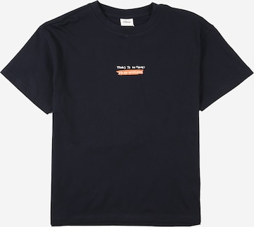 Tricou de la s.Oliver pe albastru: față