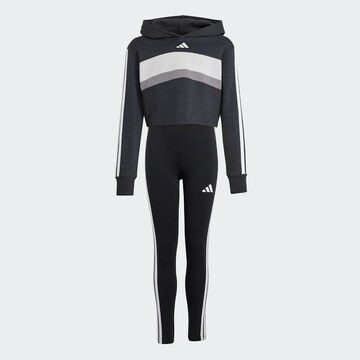 ADIDAS SPORTSWEAR Тренировочный костюм 'Essentials Tiberio' в Черный: спереди