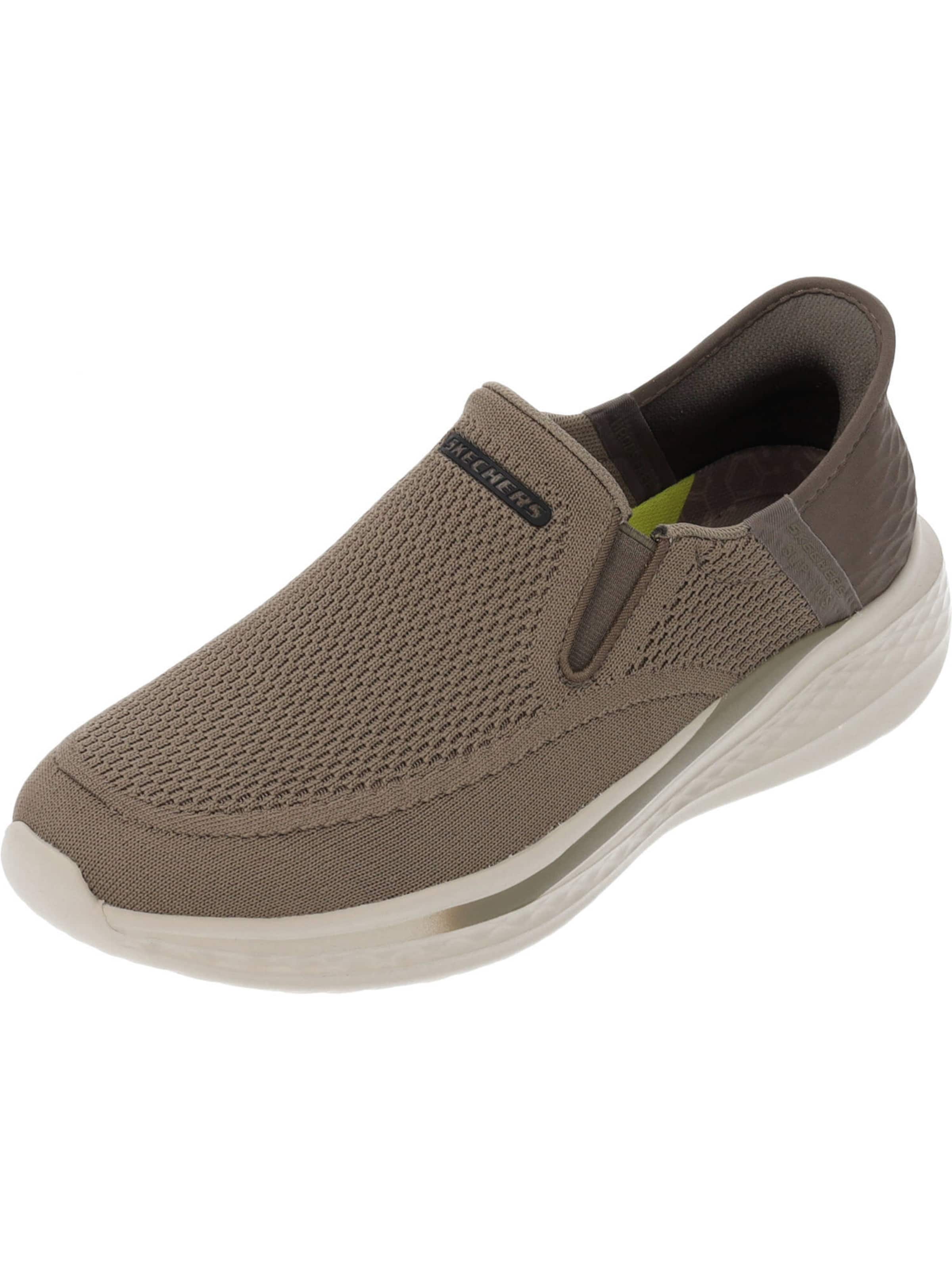 SKECHERS Slip-Ons in Grey: front