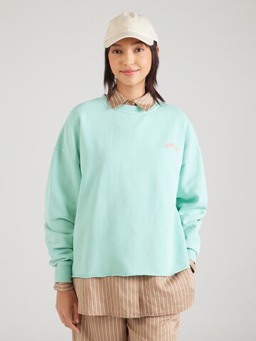Superdry Sweatshirt 'ESSENTIAL' in Green: front