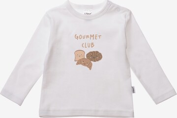 LILIPUT Shirt 'Gourment Club' in Grey