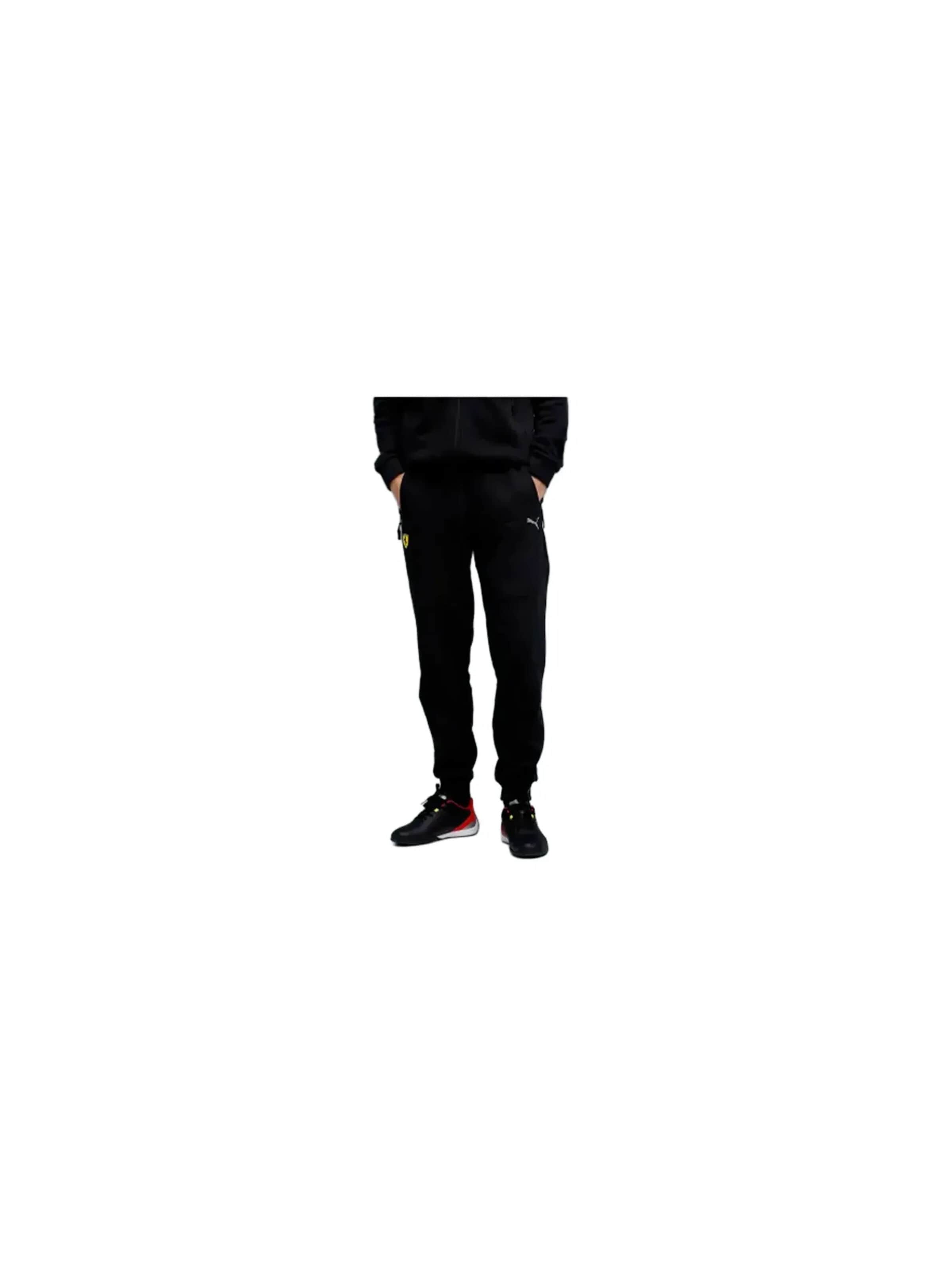 PUMA - regular Pantalón deportivo 'Ferrari Pumatech' en negro: frente