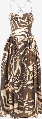 ruda Bardot Suknelė: priekis