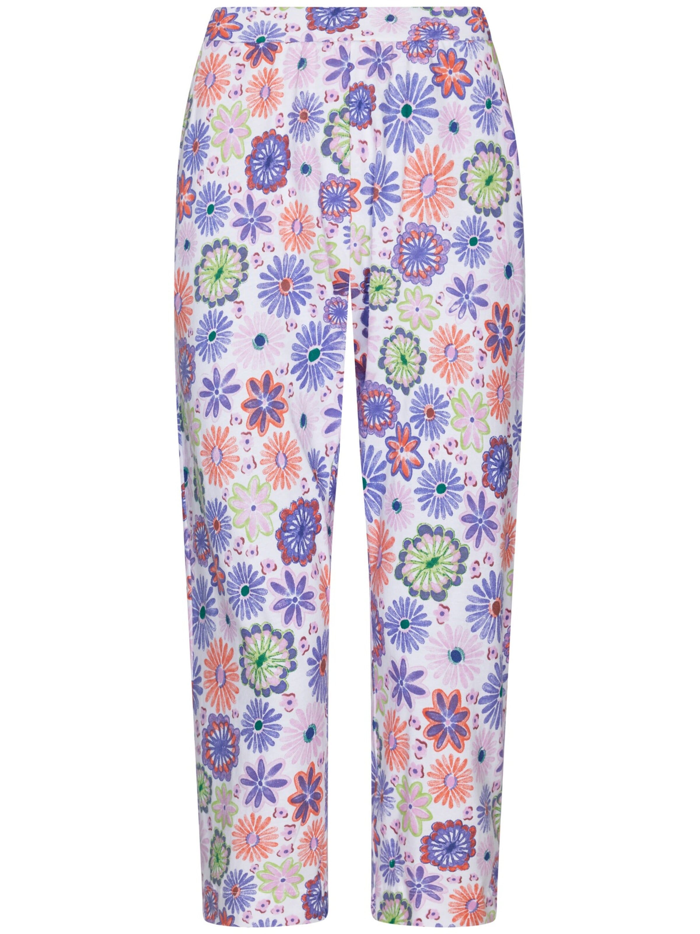 Rebelle Pyjama 'Pyjama with 3/4 pants' in Lila
