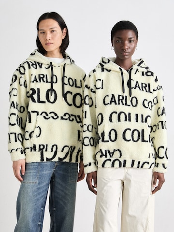 Carlo Colucci Collegepaita 'Corazzola' värissä valkoinen: etupuoli