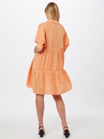 Twist & Tango Shirt Dress 'HOLLY' in Orange