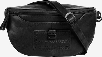 Spikes & Sparrow Gürteltasche 'Spikes & Sparrow Gürteltasche WAIST BAG' in Schwarz: Vorderseite