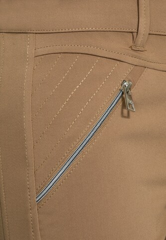 STREET ONE Slimfit Hose 'Yulius' in Braun