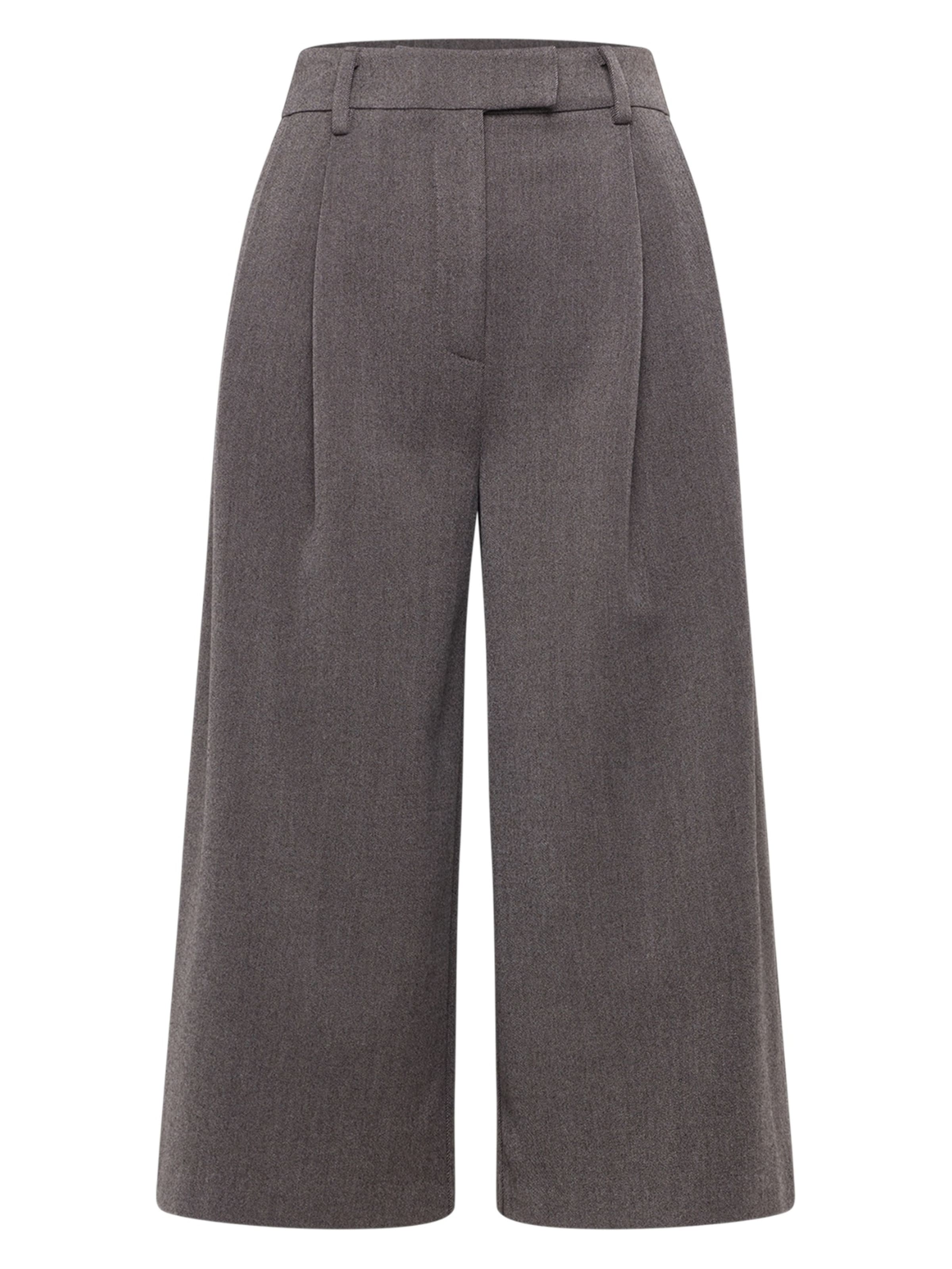 Tamaris Pleat-front trousers in 34 in Grey, Item view