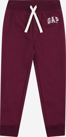 GAP Trousers in Purple: front