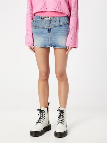 Monki Skirt in Blue: front