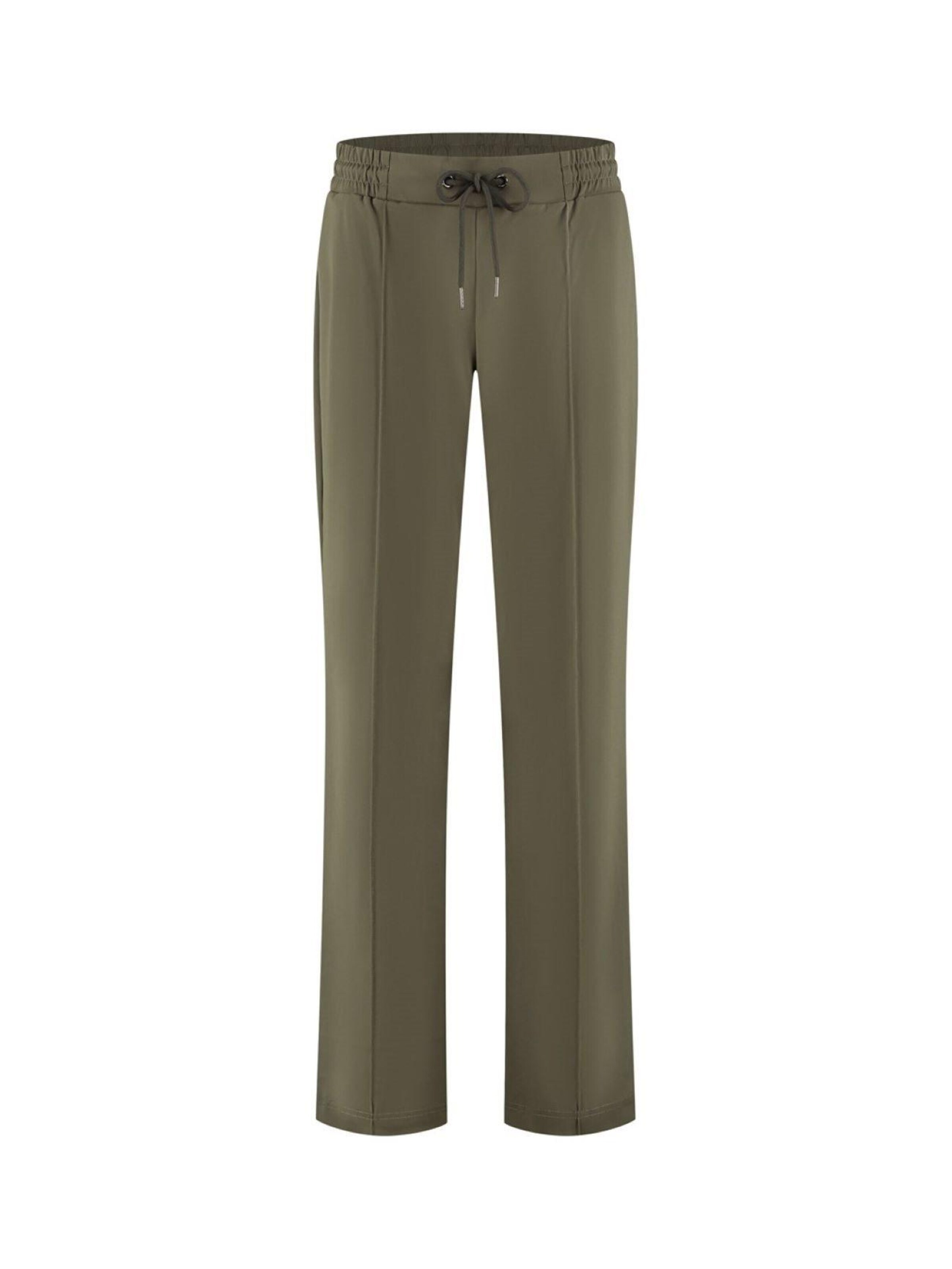 Lady Day Regular Broek 'Lady Day Chicago Deep forest' in Groen: voorkant