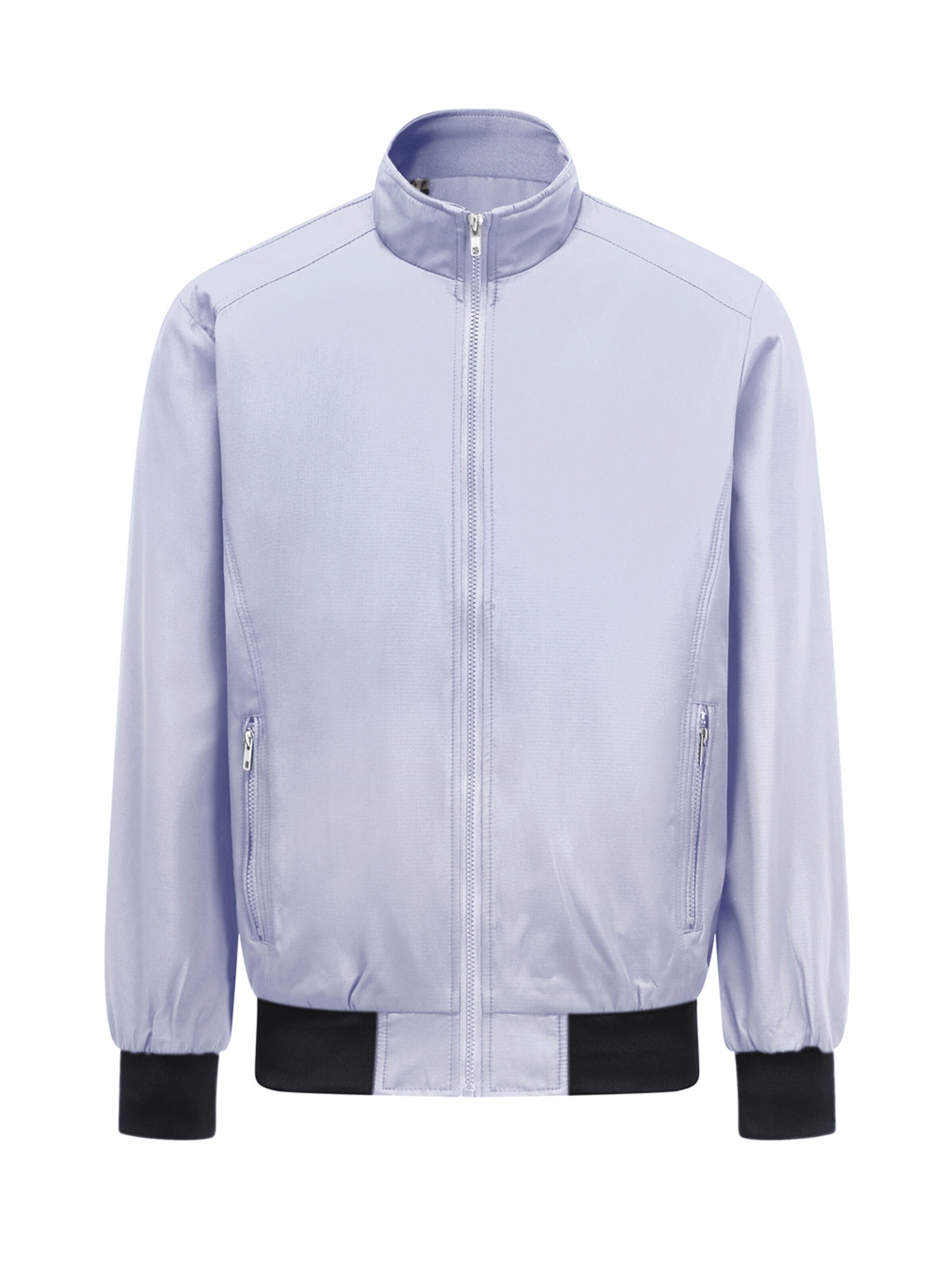 YOUTHUP Between-Season Jacket 'Tragekomfort' in Grey: front