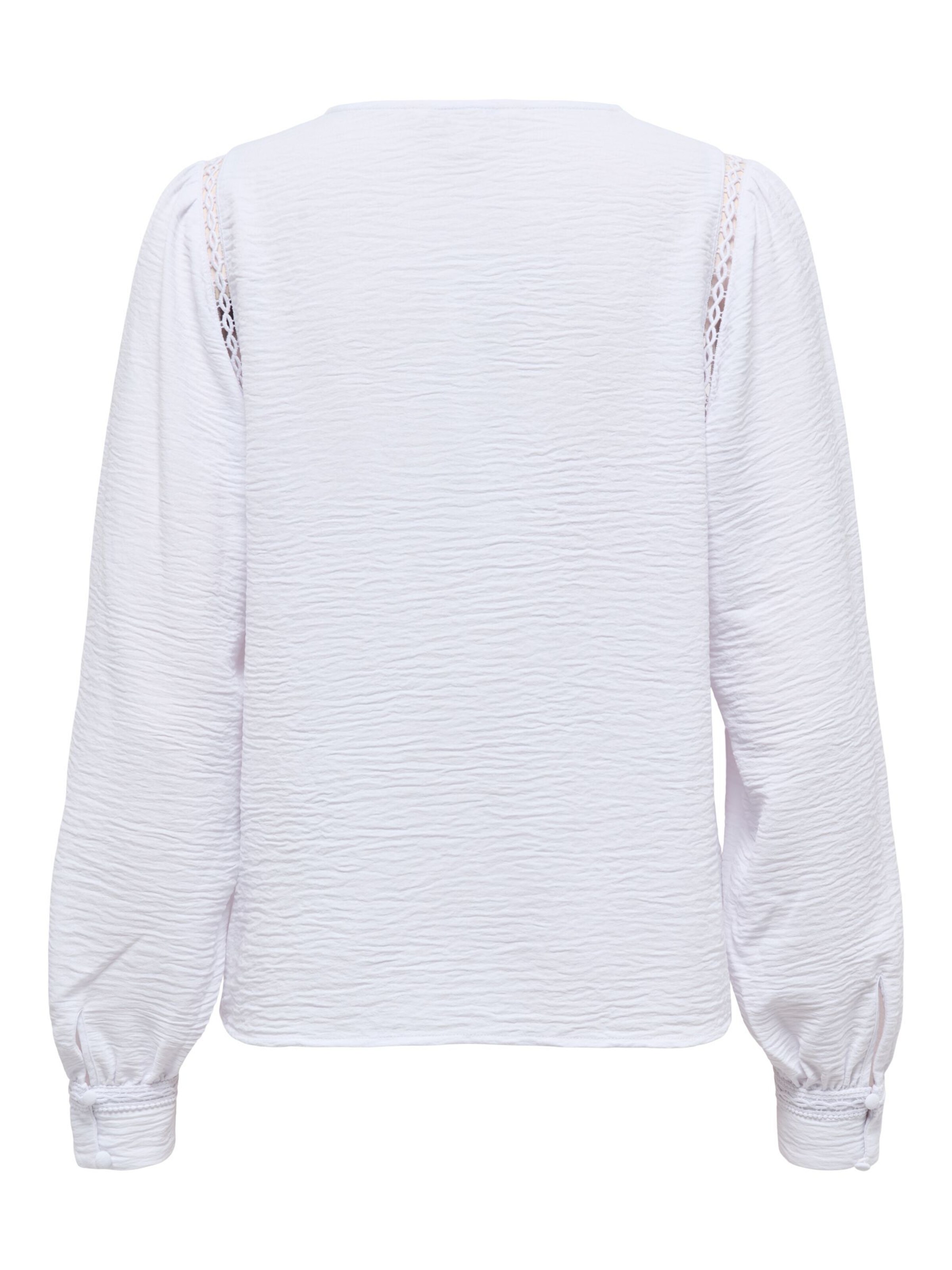 ONLY - Blusa 'ONLLUVE METTE' en blanco