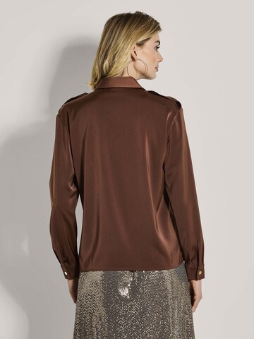 Chemisier MADELEINE en marron