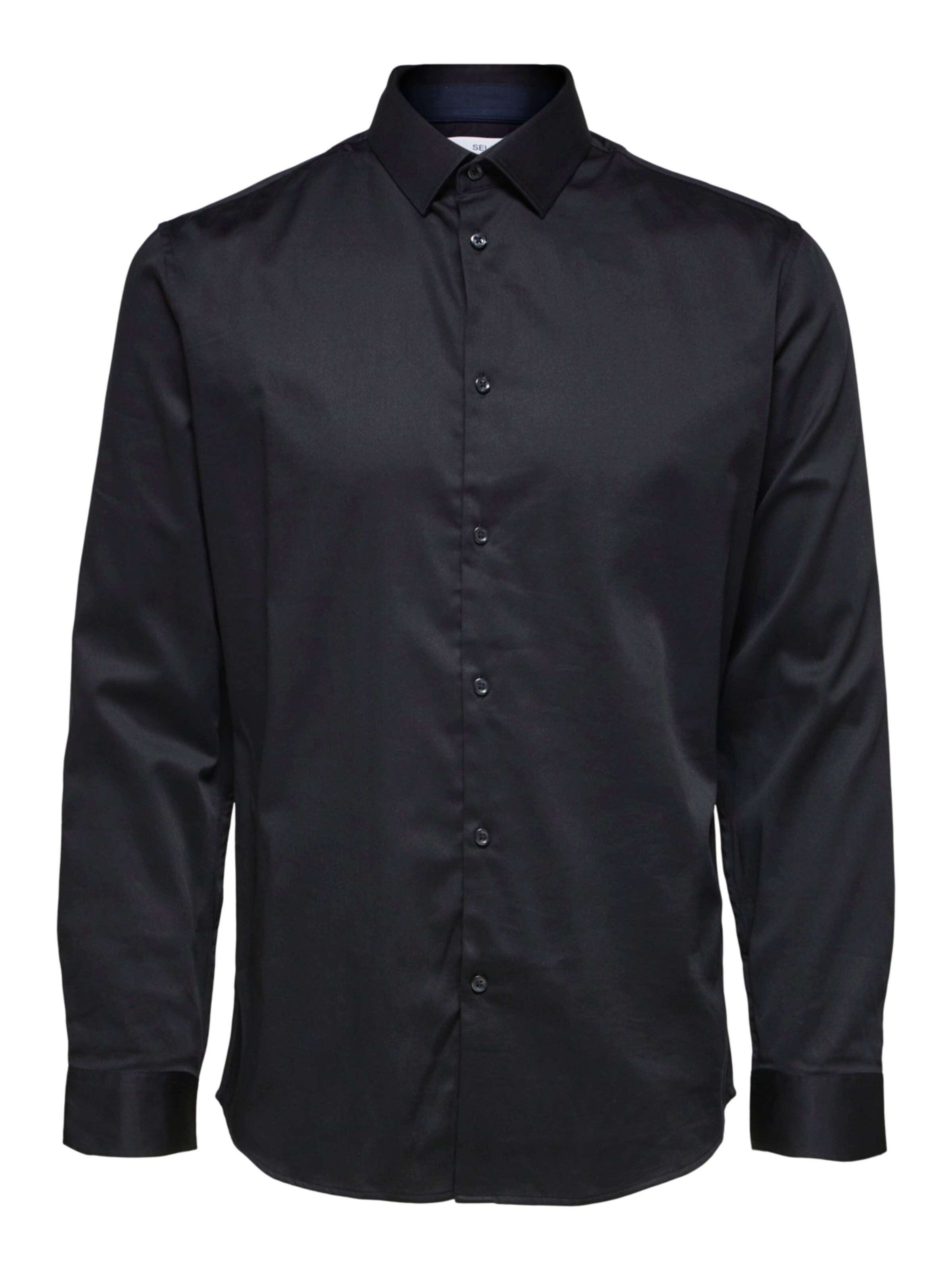 SELECTED HOMME Button Up Shirt in Dark 